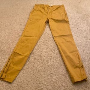 JCrew cargo slim ankle zip pant, size 26